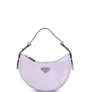 Prada Arque Half Moon Hobo Leather #238207P24B